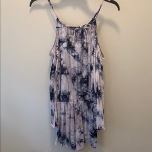 long-sleeved cotton romper